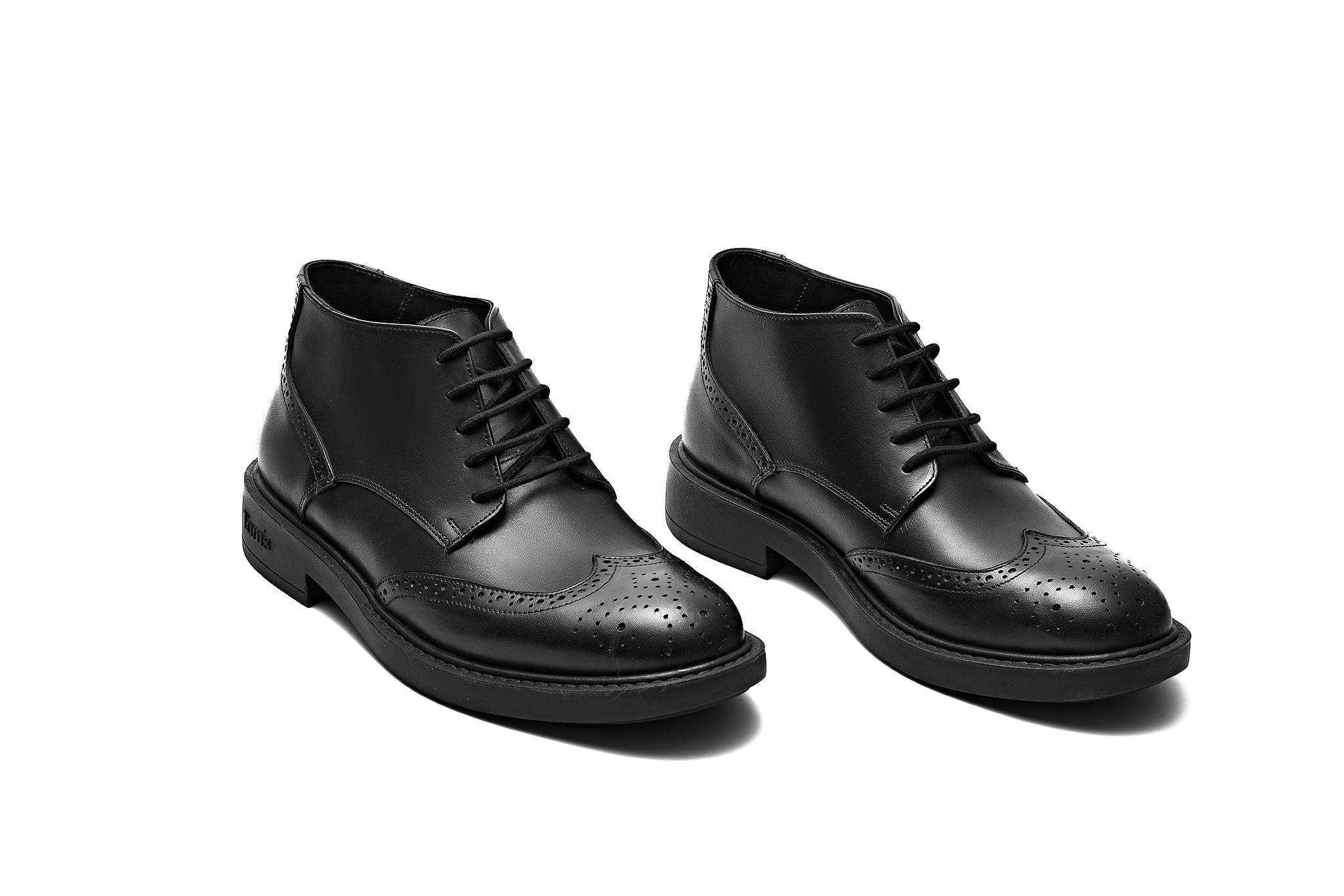 Derby English Boots Leather