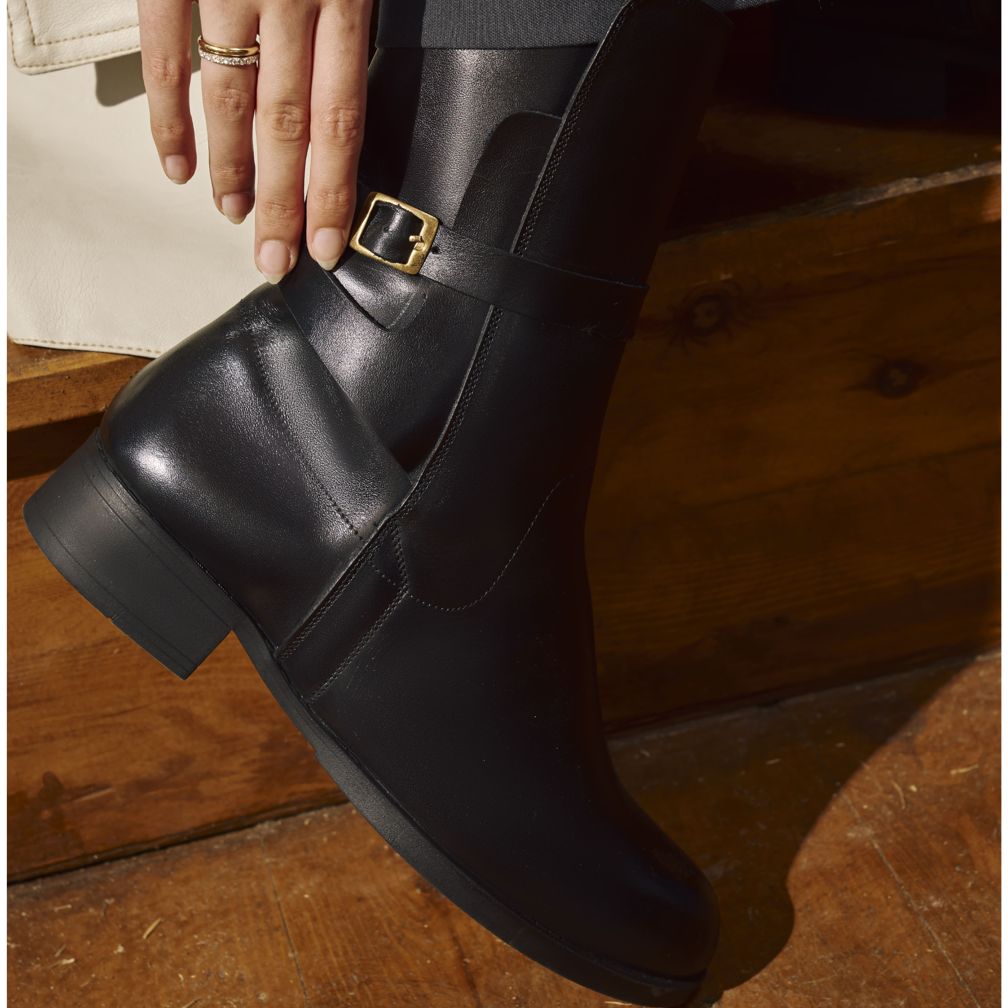 Aria Buckle Boot