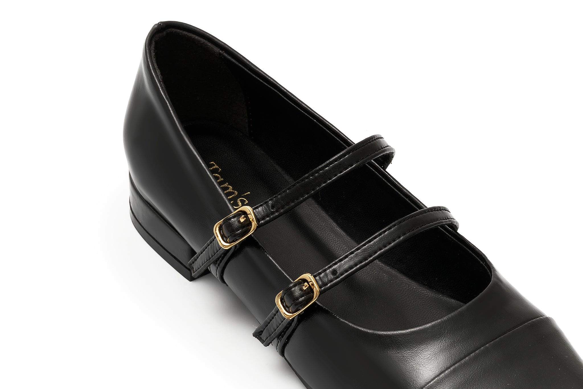 Double strap ballerina