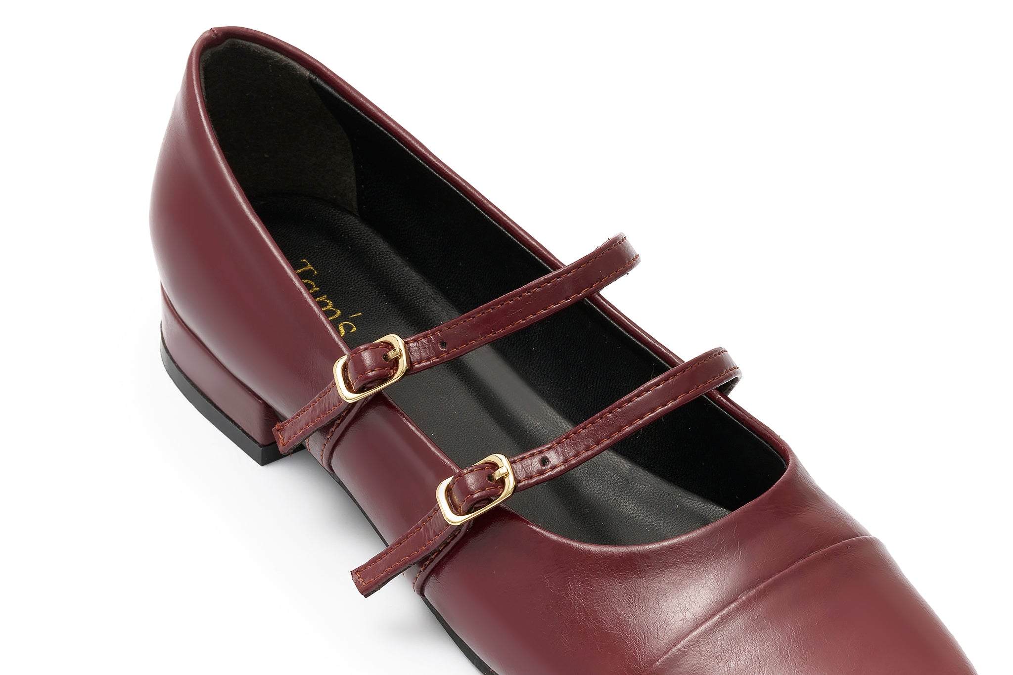 Double strap ballerina