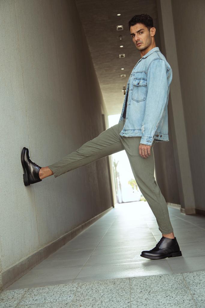 Derby English Boots - Leather