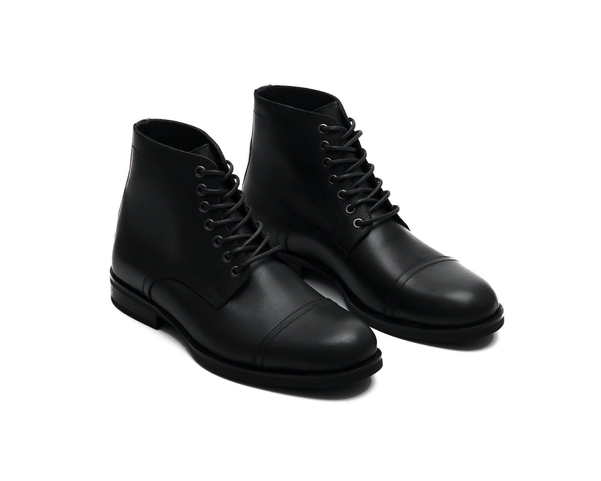 The Officer Cap-Toe Boot