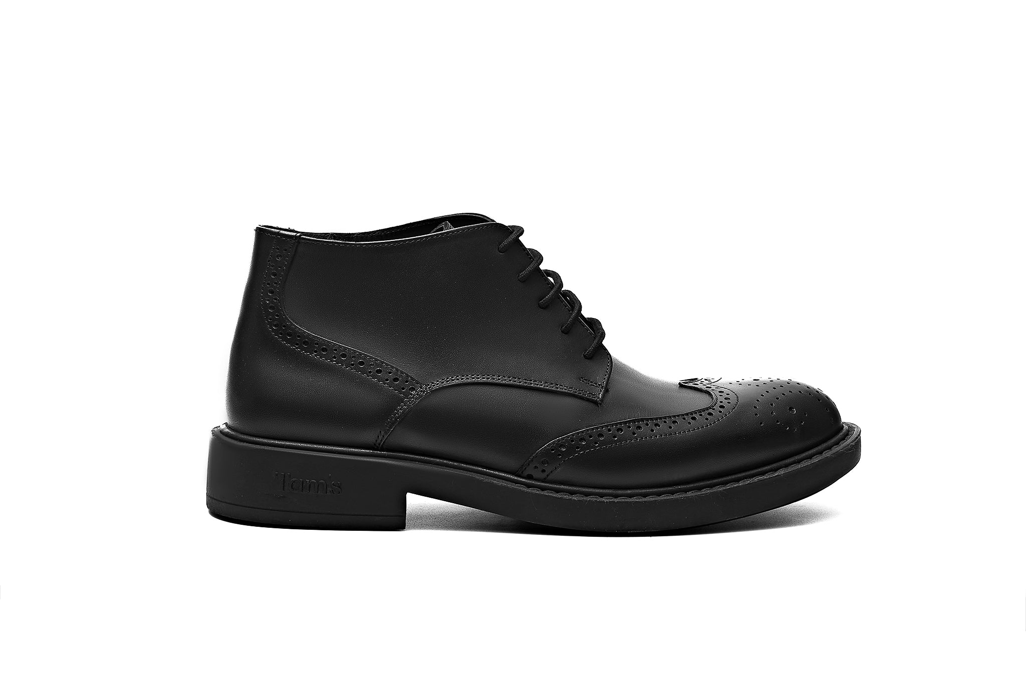 Derby English Boots Leather