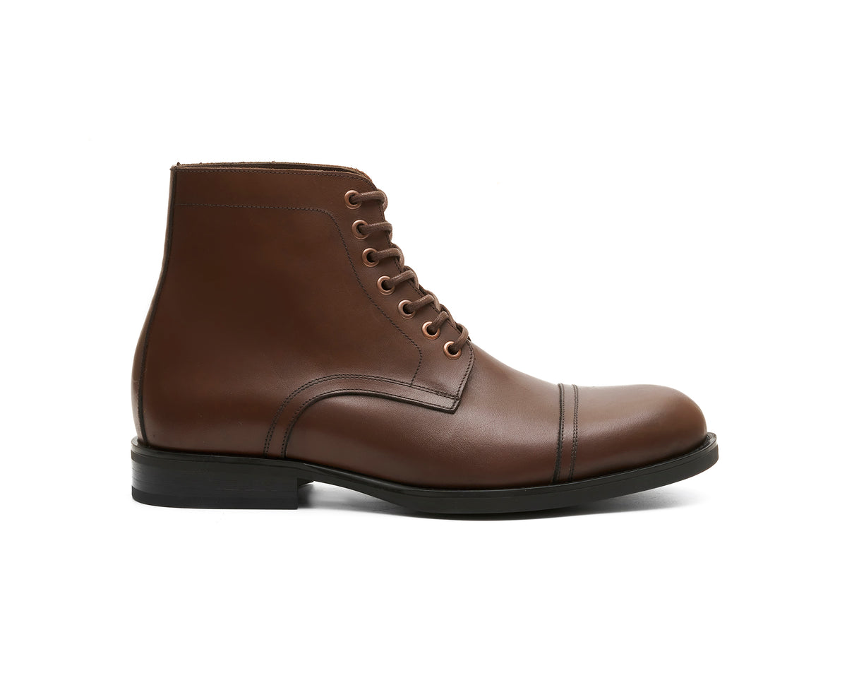 The Officer Cap-Toe Boot