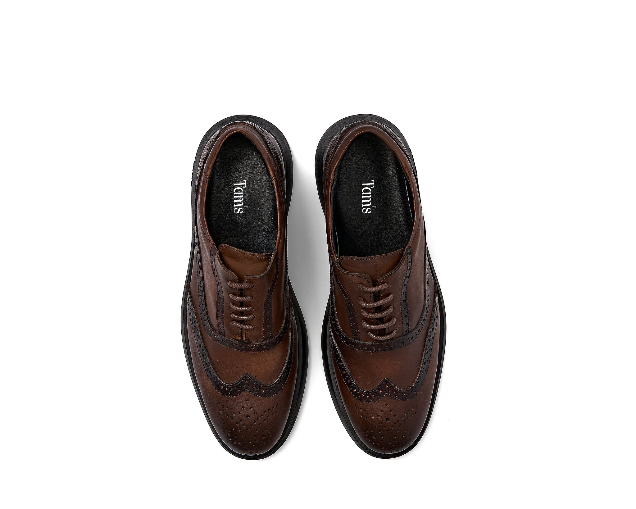 Tam's casual brogue shoes