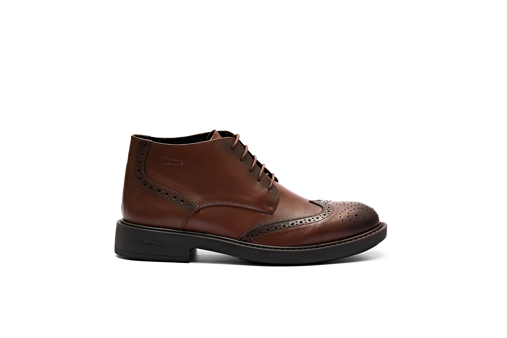 Derby English Boots Leather