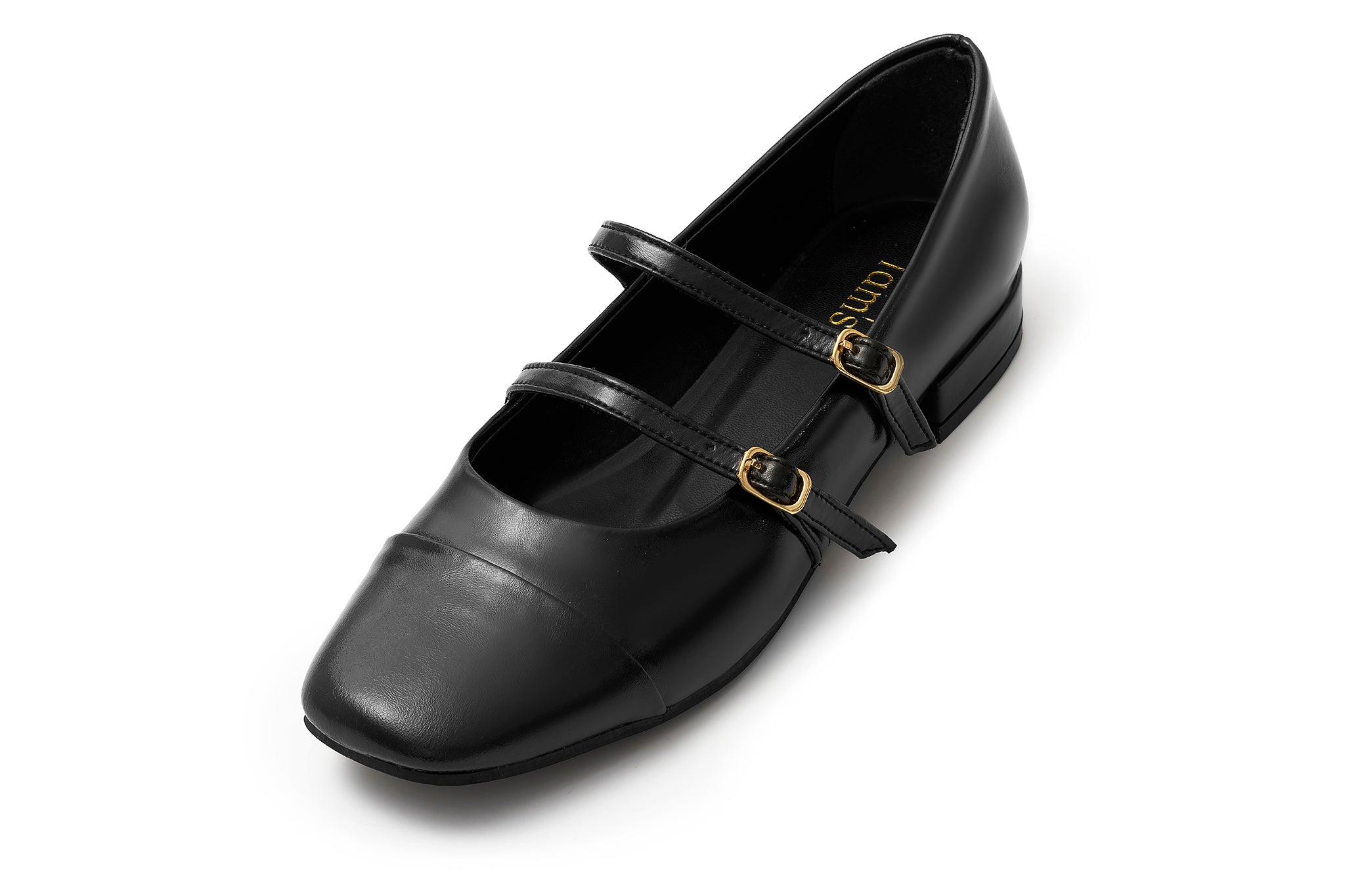 Double strap ballerina