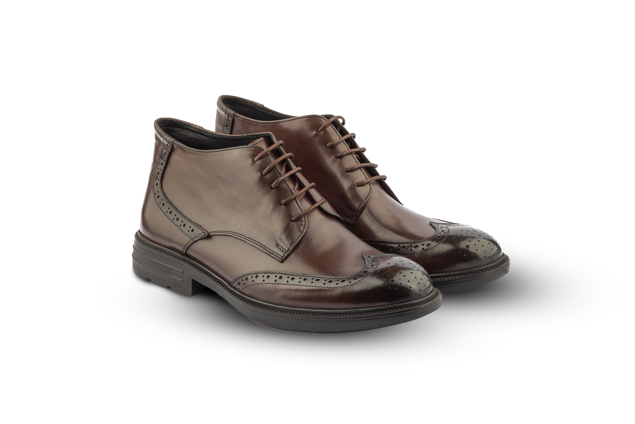 Derby English Boots - Leather