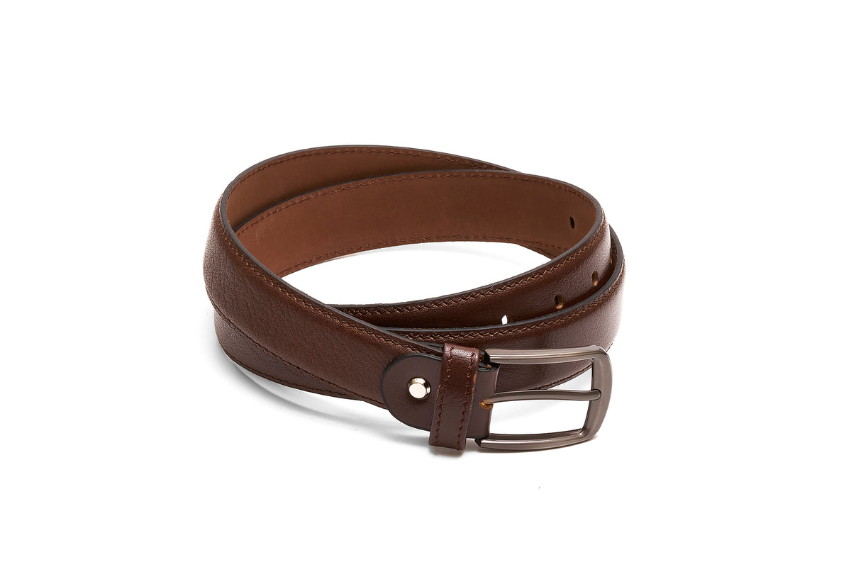 CLASSIC BELT WITH EDGE STITCH