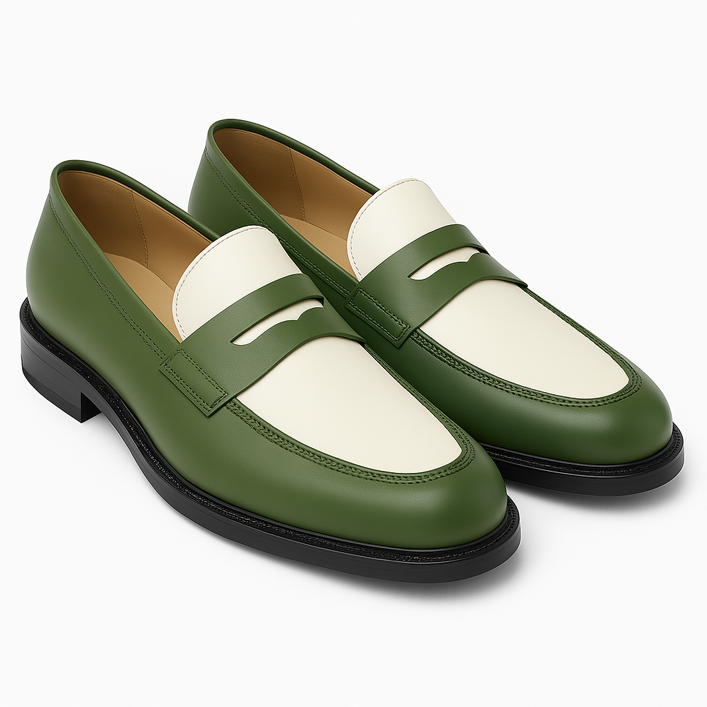 Two-Tone college Loafer